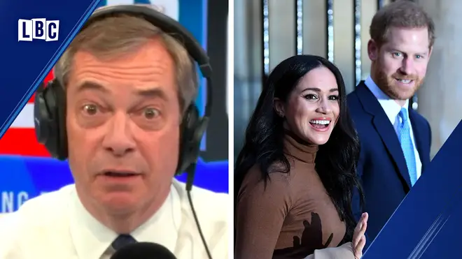 Nigel Farage speaks passionately about Harry and Meghan