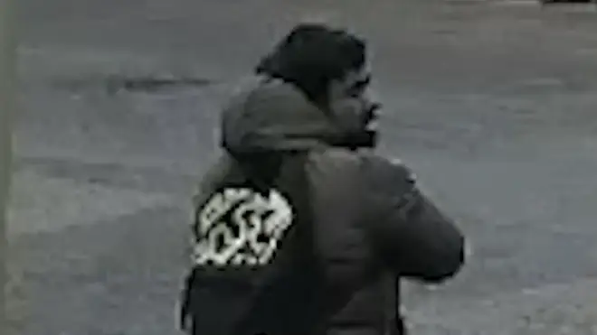 Police released this CCTV image of a man they would like to identify