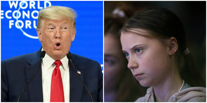 Donald Trump has taken yet another swipe at Greta Thunberg