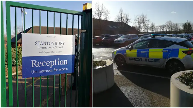 Stantonbury International School was on lockdown