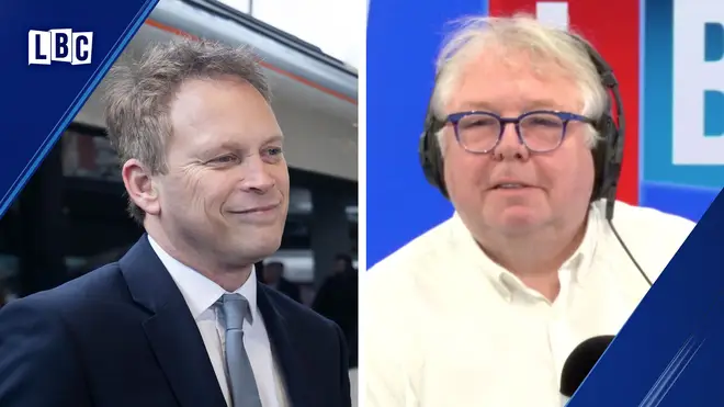 Nick Ferrari pressed Grant Shapps on when he would make the decision on HS2