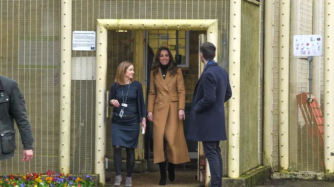 Kate was visiting inmates at HMP Send
