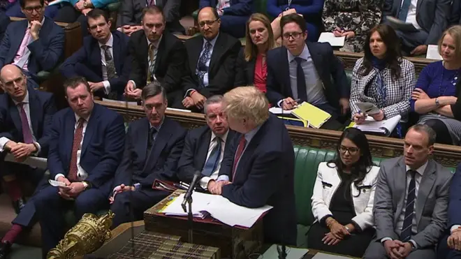 Boris Johnson's Brexit Bill was again discussed in the Commons on Wednesday