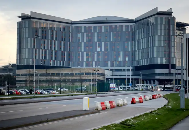 Three of the four patients are being treated at the Queen Elizabeth University Hospital in Glasgow