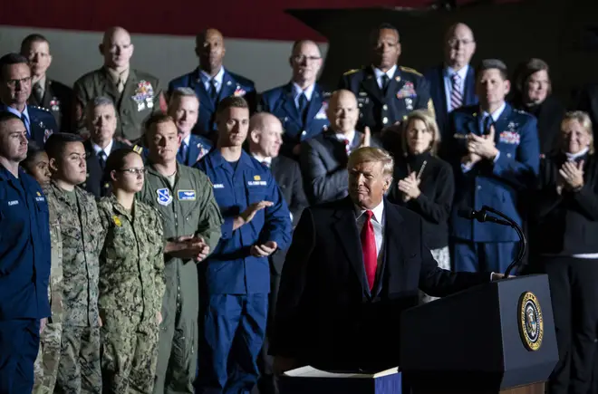 President Trump launched the US Space Force in December