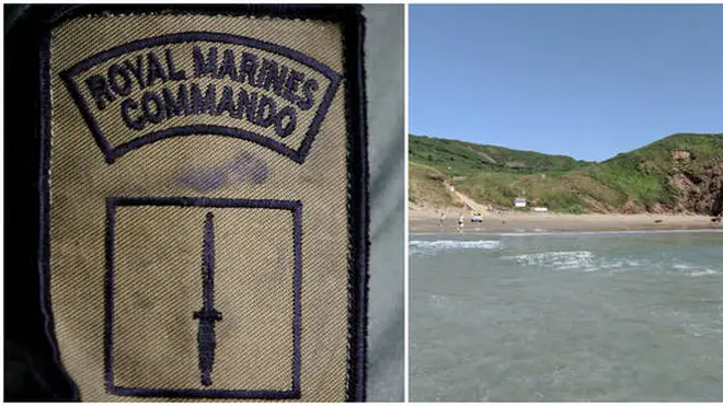 A Royal Marines recruit has died following a beach training accident