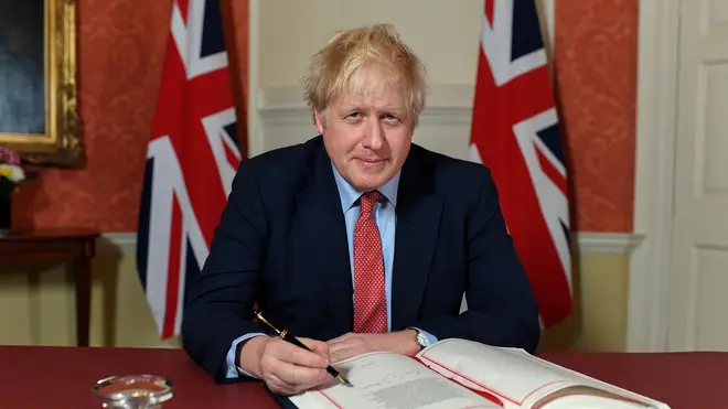 Boris Johnson says he wants to send a message - that Britain is open to the "most talented minds in the world" - as the country leaves the European Union