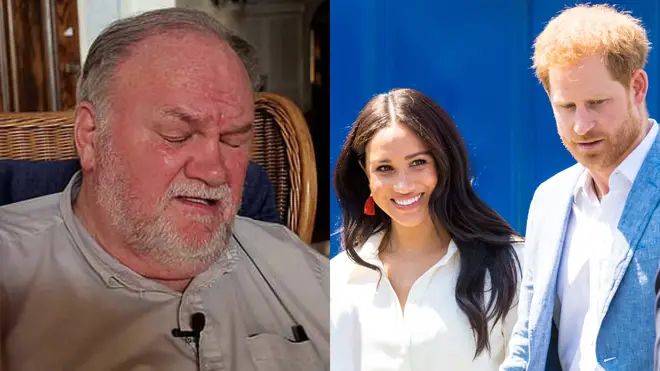 Thomas Markle was speaking live on TV about his daughter Meghan