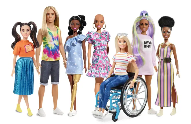 Mattel have dramatically increased diversity in its 'Fashionista' range