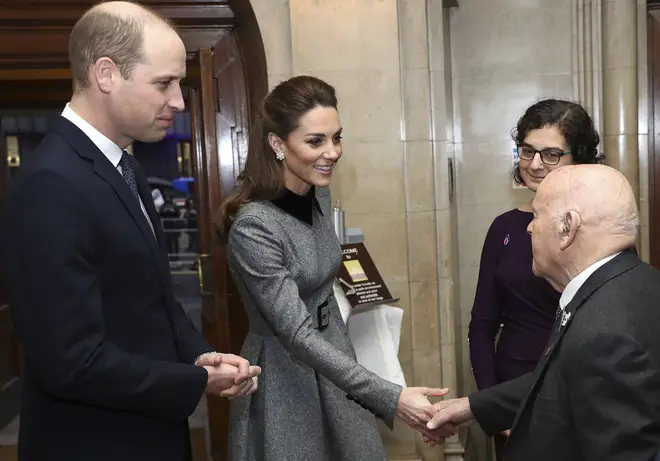 Prince William and Kate attend the Holocaust Memorial Day Commemorative Ceremony at Central Hall Westminster