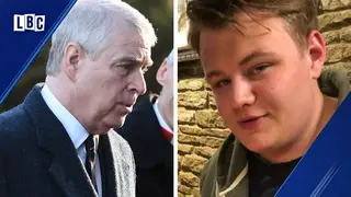 This caller compared the Prince Andrew and Harry Dunn cases