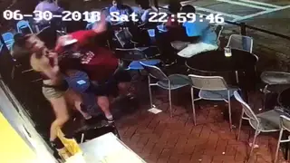 A Waitress Bodyslams A Man To The Floor After He Gropes Her