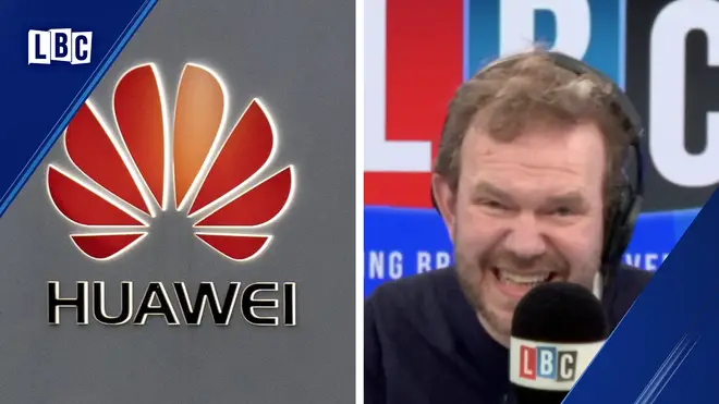 James O'Brien has a good-natured row over Huawei with a Brexiter