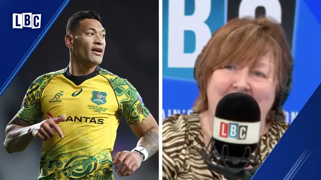 Israel Folau: Shelagh Fogarty makes an excellent point on the disgraced rugby player