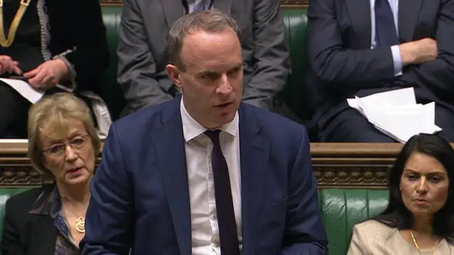 Foreign Secretary Dominic Raab has defended the government's position on Huawei