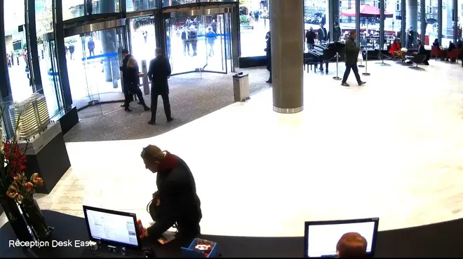 CCTV showed Buyukyoaidis stealing the Poppy Appeal charity box