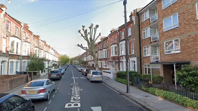 A man is in a "life-threatening condition" after a shooting on Bravington Road