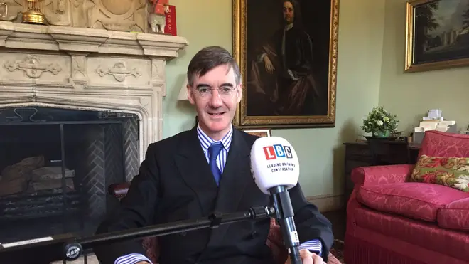 Jacob Rees-Mogg live on LBC from Somerset