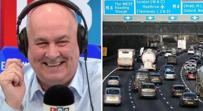 Iain Dale burst out laughing at the caller's plans