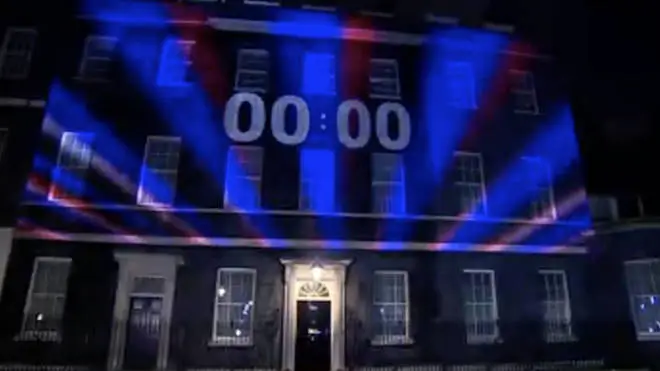 The moment the Brexit countdown hits zero