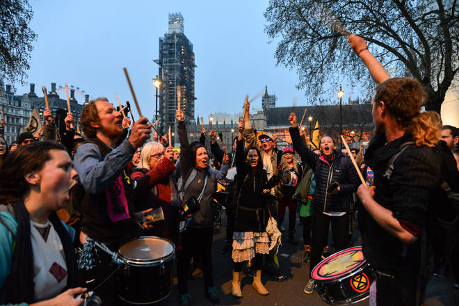 Extinction Rebellion protests are often extremely entertaining to cover, with music and singing