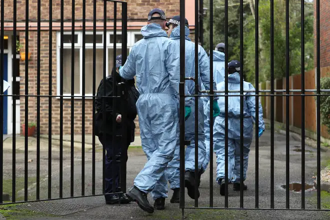 Police raided a hostel in Tulse Hill where Amman was believed to be staying