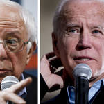 Bernie Sanders and Joe Biden are the frontrunners in the Iowa race