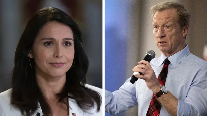 Tulsi Gabbard and Tom Steyer are unlikely to win in Iowa