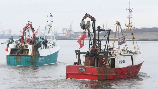The UK wants to reserve its waters for British trawlers