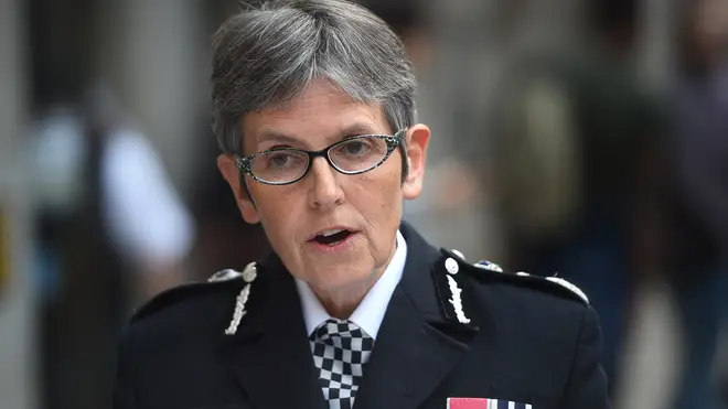 Cressida Dick was facing questions about the Met's response to violent crime