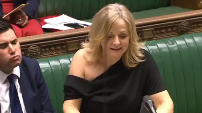 Tracy Brabin faced criticism over her off-the-shoulder dress