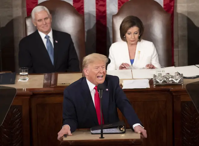 It comes the day after Trump gave his annual State of Union address