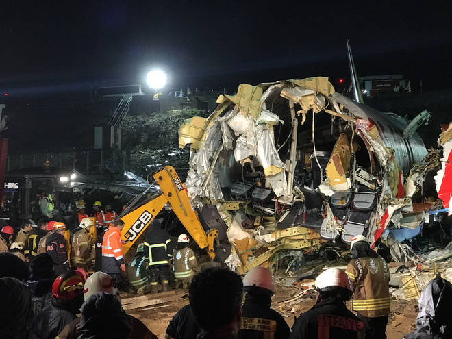 Miraculously there were no reported injuries after the Istanbul plane crash
