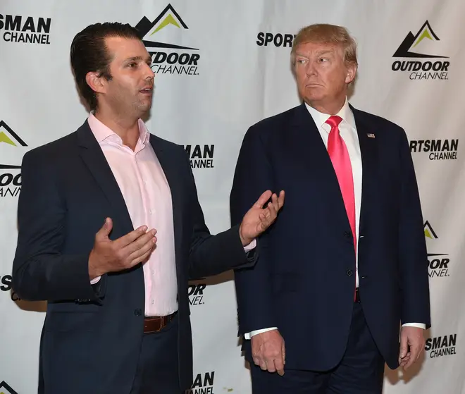 Donald Trump Jr. is the President's oldest son