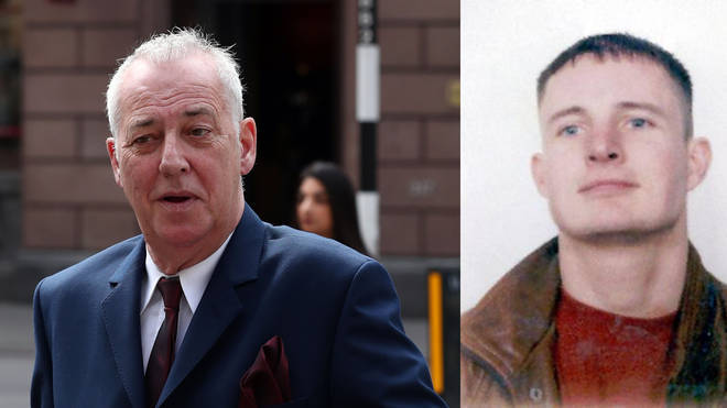 Stuart Lubbock (r) died at the home of Michael Barrymore (l)
