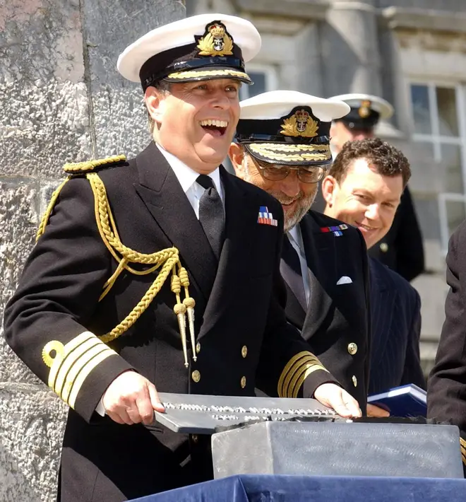 Prince Andrew served in the navy during the Falklands war