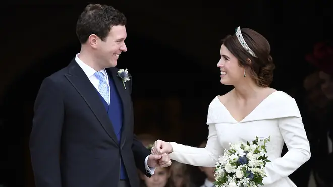 Eugenie married her husband in a lavish ceremony in 2018