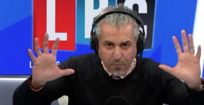 Maajid Nawaz in the LBC studio