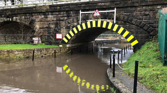 Roads have been affected by severe flooding