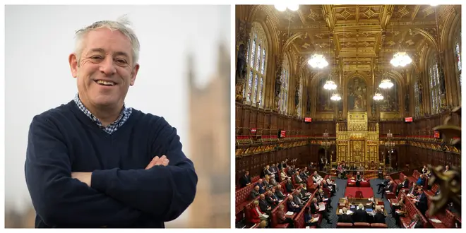 John Bercow has claimed there is a "conspiracy"