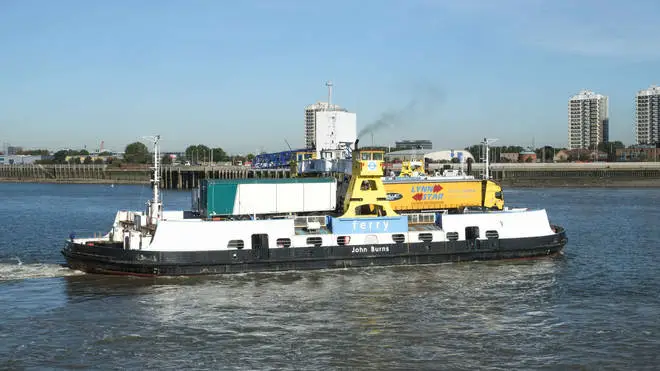 The Woolwich Ferry, which is coming back under TfL control