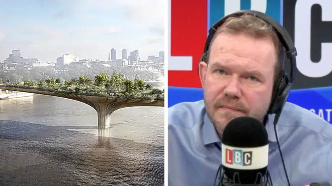 James O'Brien gave his response to Boris Johnson's latest promise of a bridge