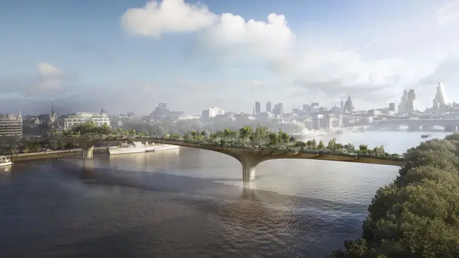 Boris Johnson's planned Garden Bridge across the Thames failed to stay afloat