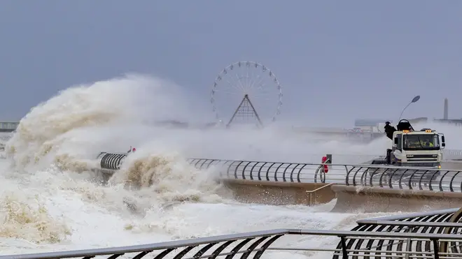 Britain was battered by Storm Ciara overt the weekend