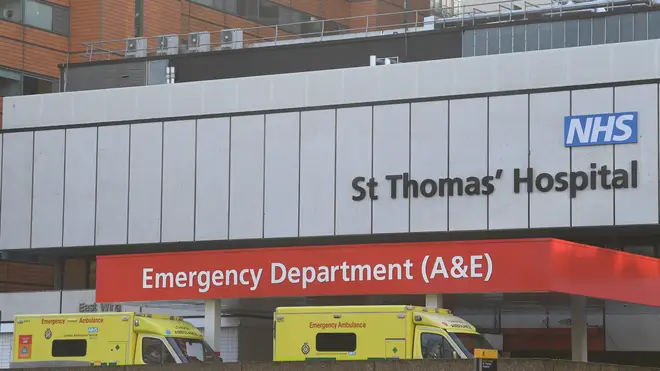 He is currently in St Thomas' Hospital in isolation