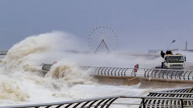 Britain was battered by Storm Ciara over the weekend