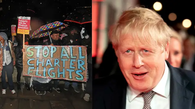 Boris Johnson was reported to be 'furious' over the move to halt deportations