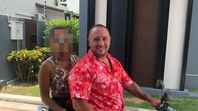 Mark Rumble was extradited from Thailand to the UK over drugs charges which he denies