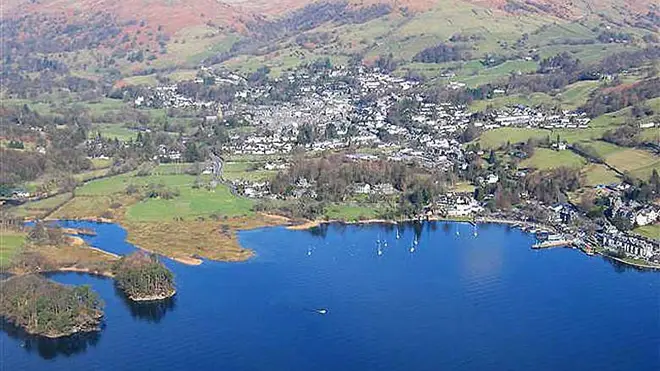 The family live in Ambleside on the shore of Lake Windermere