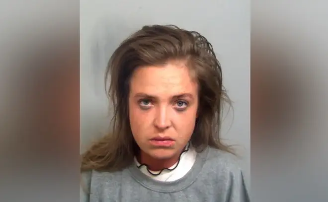 Chloe Haines was jailed for two years after the incident which cost the airline £86,000